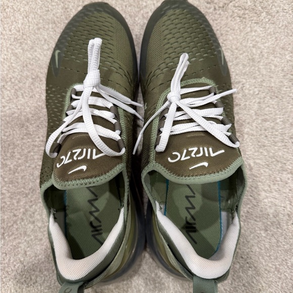 Nike Air Max 270 Sneakers - Olive Green and White - Picture 4 of 8